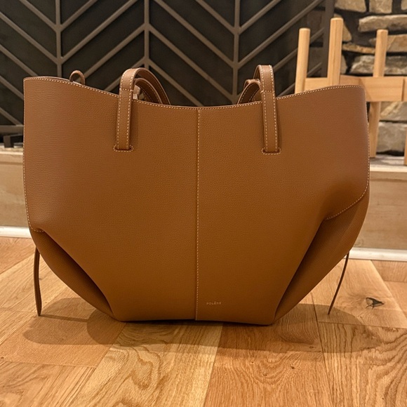 Polene Elegant Tan Tote Bag - Picture 1 of 4